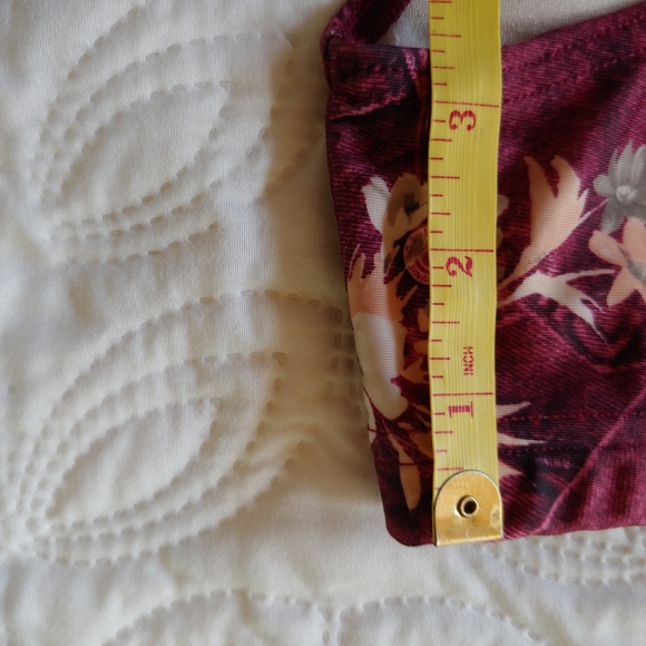 3 piece Swimsuit with coverup Jeans Print - Picture 11 of 13